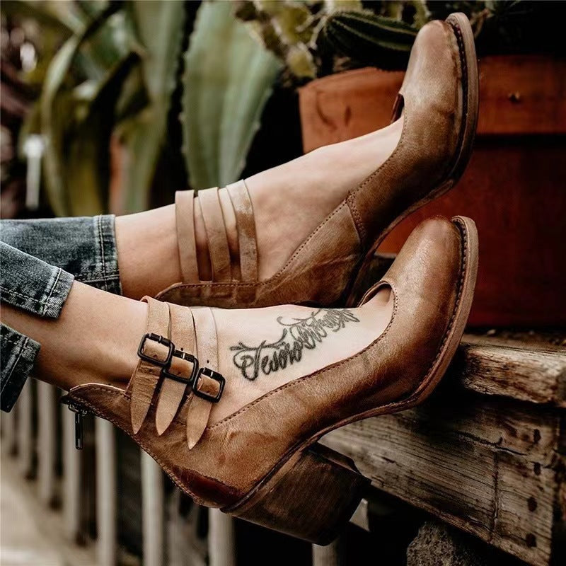 Ever - Women’s Round Toe Heels