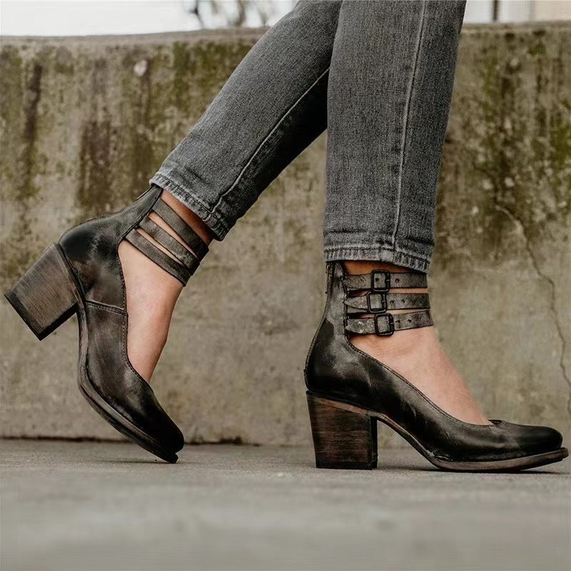Ever - Women’s Round Toe Heels